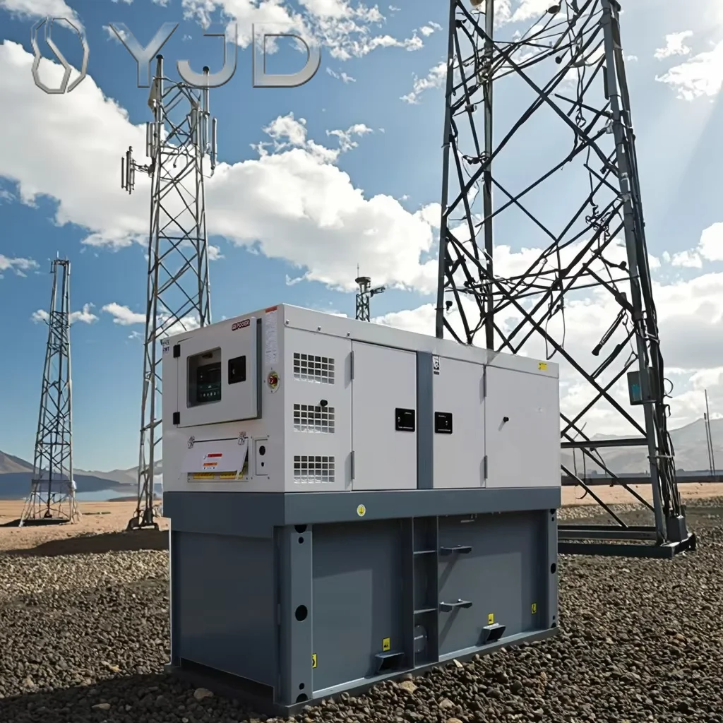 Electric 80kW 3 Phase 50/60Hz for Engine 1104A-44TG2 Diesel Generator ATS Super Silent for Telecommunications Base Station