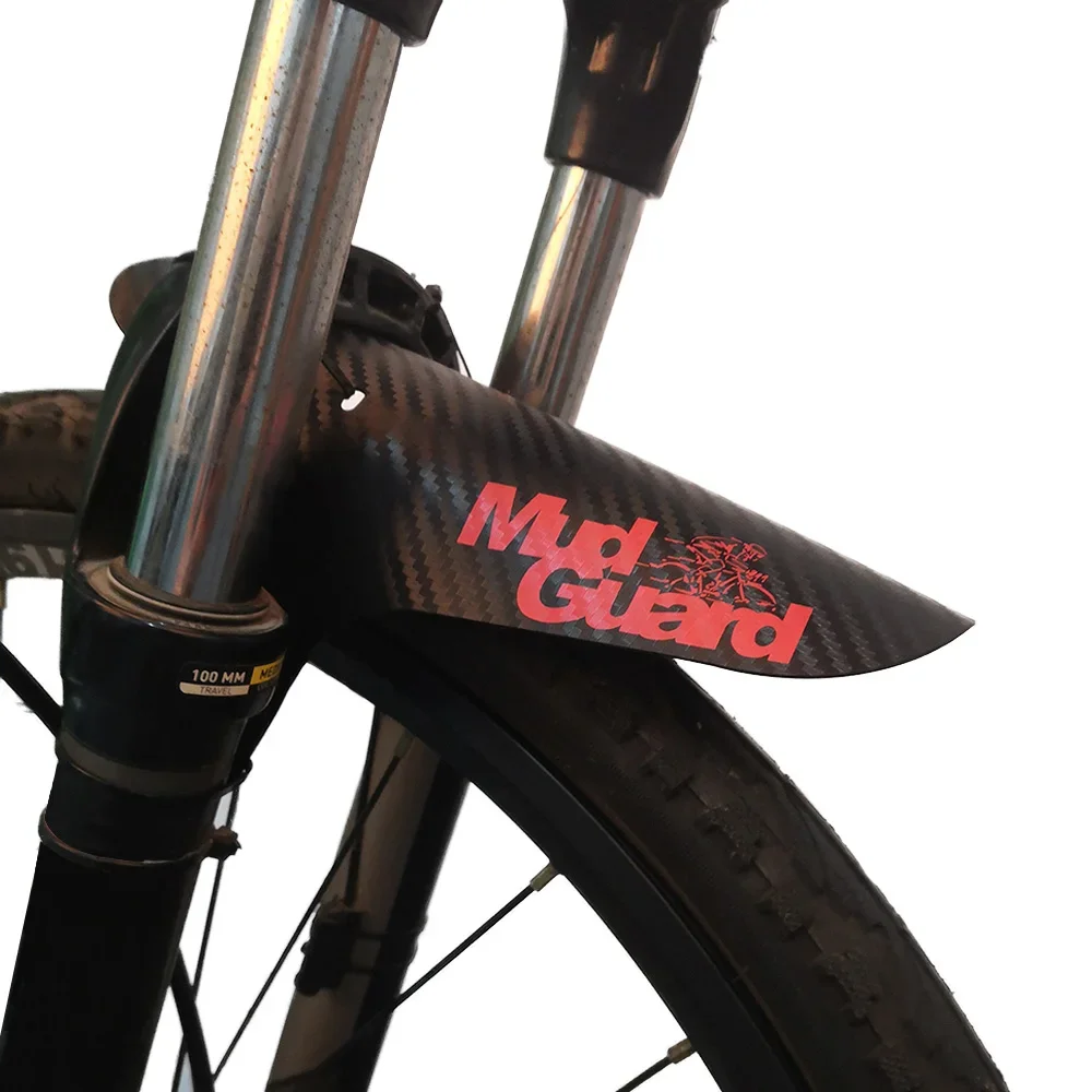 

2PCS Colorful Mountain Bike Mudguard Wings Front Rear Fenders Cycling Accessory Road Bicycle Protective Mud Saver Guard
