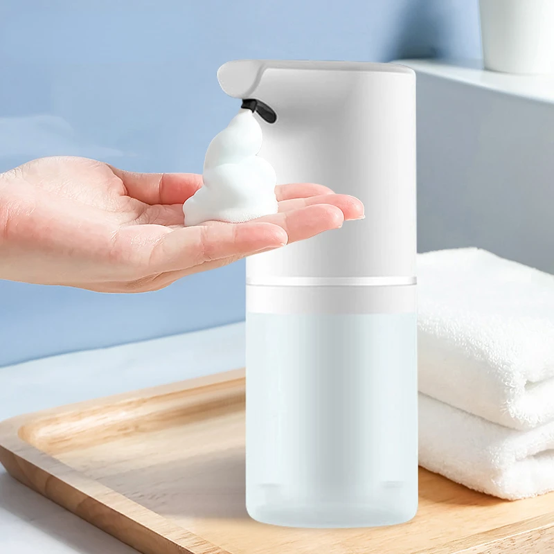 Touchless Automatic Soap Dispenser USB Charging Smart Foam Machine Infrared Sensor Hand Sanitizer 350ML