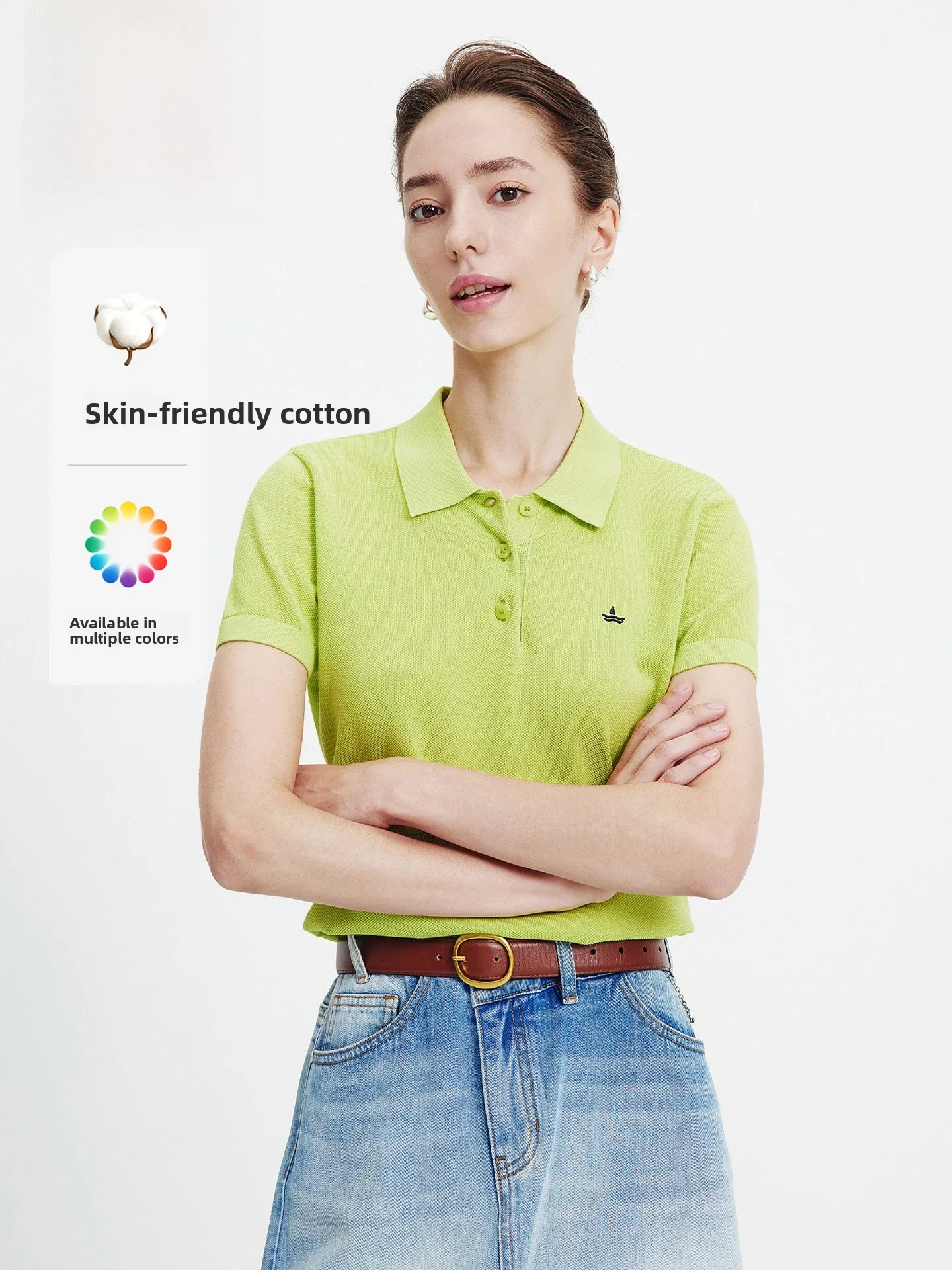 

Женская рубашка Navigare с коротким рукавом, приталенная, летняя, новый стиль, повседневная, из смесового хлопка и полиэстера, базовая, с цветовыми блоками