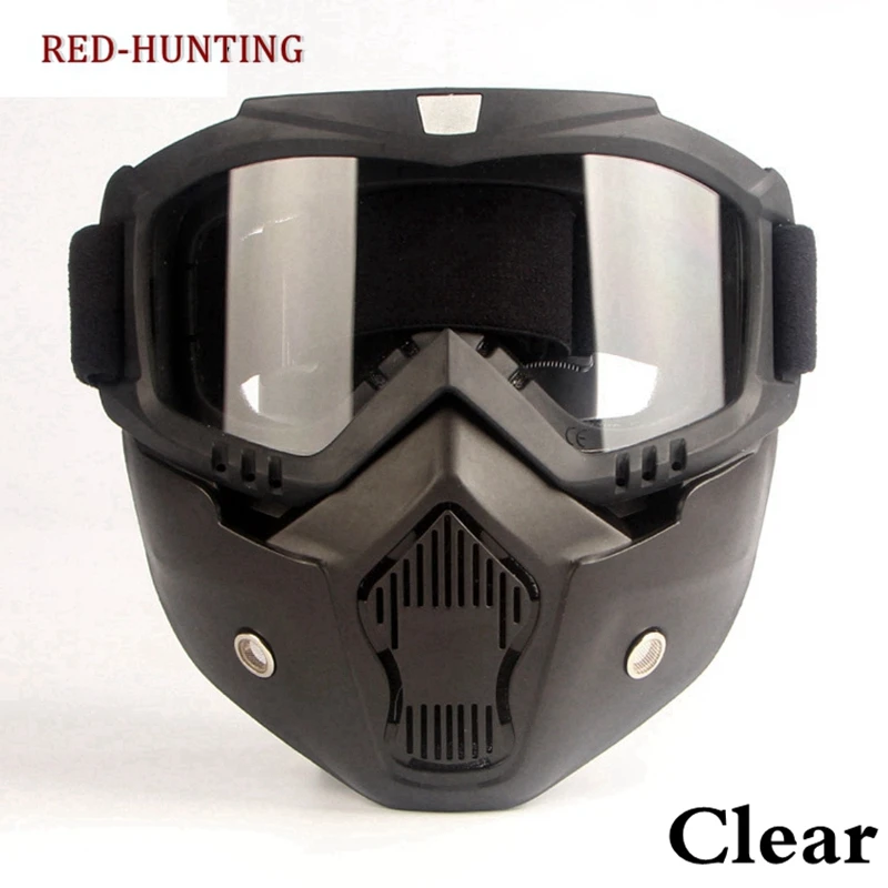 Casco Protector táctico para motocicleta, gafas a prueba de viento, Protector de ojos para Paintball al aire libre, equipo Airsoft