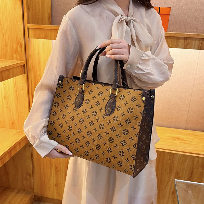 حقيبة يد نسائية مميزة 2025 - موضة الربيع عبر الحدود، حقيبة كتف متعددة الاستخدامات بتصميم كلاسيكي متخصص