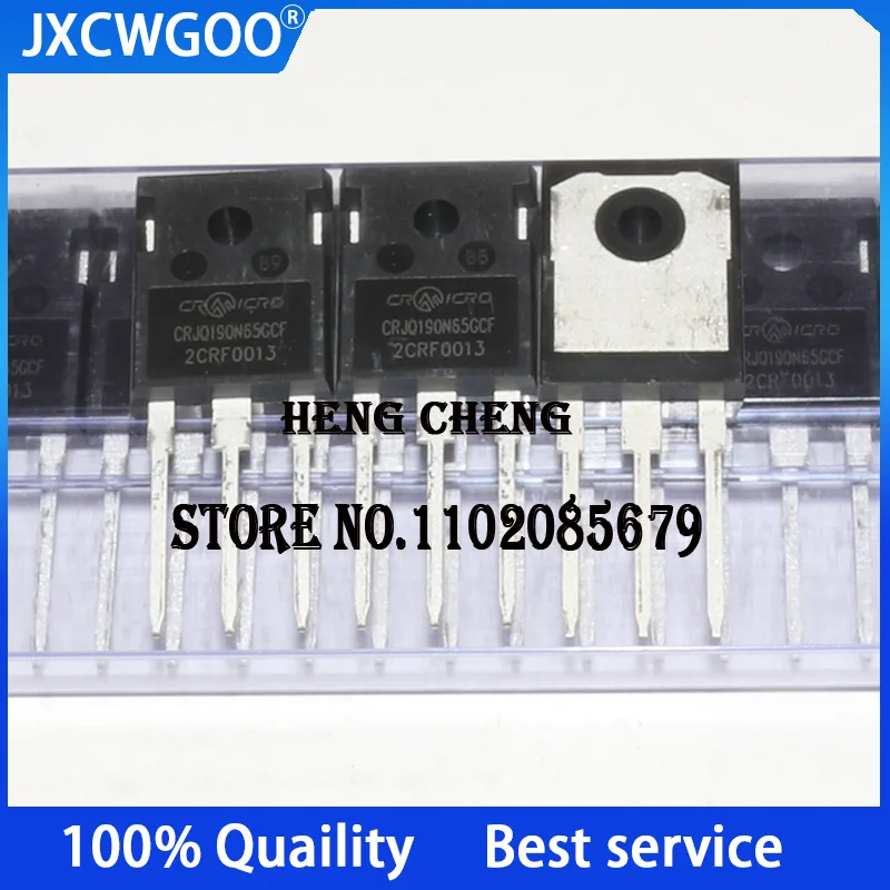 10PCS 100%New Original CRJQ190N65GCF TO-247