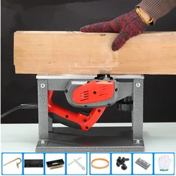 220V 1800W Electric Planer Multi-function Household Hand Plane Copper Wire Wood Cutting Planing Machine Electric Planer Tools