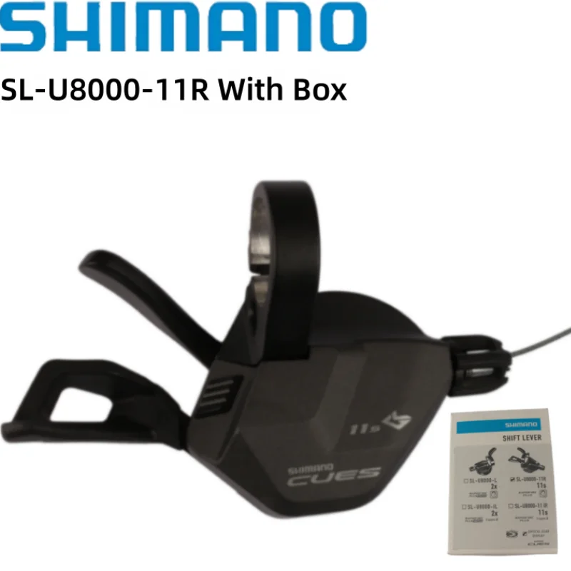 

Shimano CUES SL-U8000 11s Shifter Lever Right Side Clamp 11Speed RAPIDFIRE PLUS With Window For MTB Lifestyle Bike Bicycle