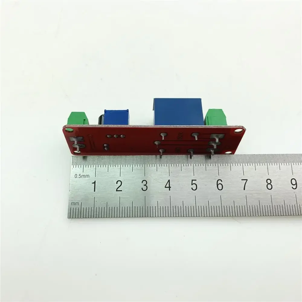 NE555 Delay Module 12V5V Conduction Relay Module Delay Monostable Switch Car 1-10 Seconds Delay