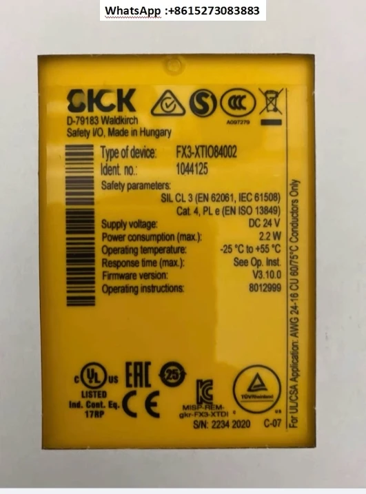 Safety Relay FX3-XT…