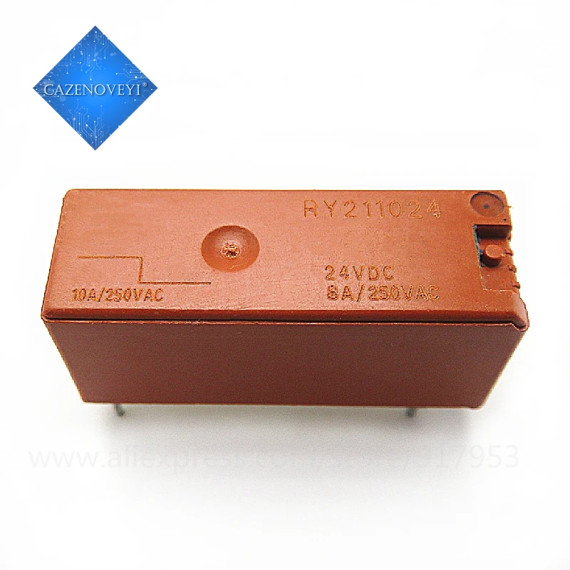 

5pcs/lot RY211024 211024 Relay 8A 24V DIP-5 In Stock