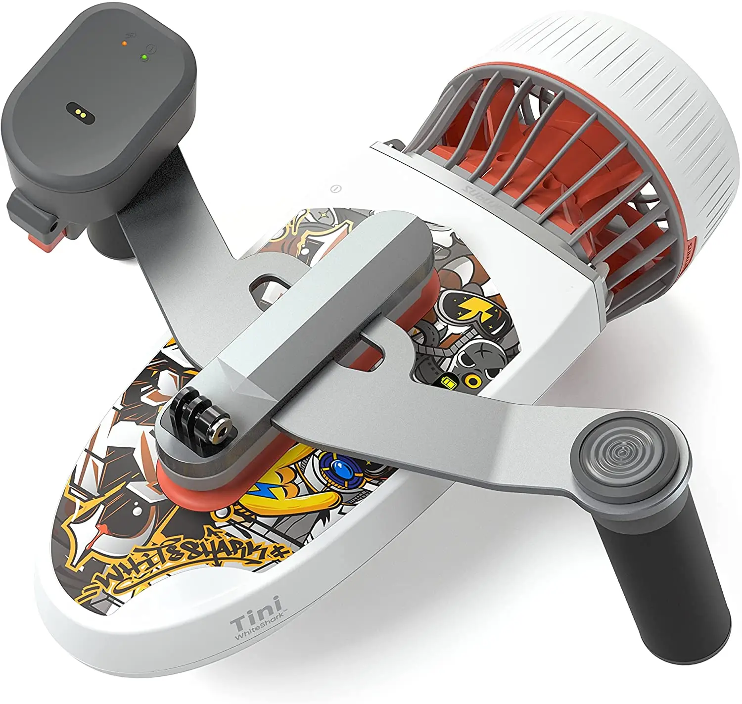 Camoro Tini Underwater Scooter Dual Motor Water Scooter Action Camera Swimming Pool Compatible Scuba Diving Scooter Water Sports