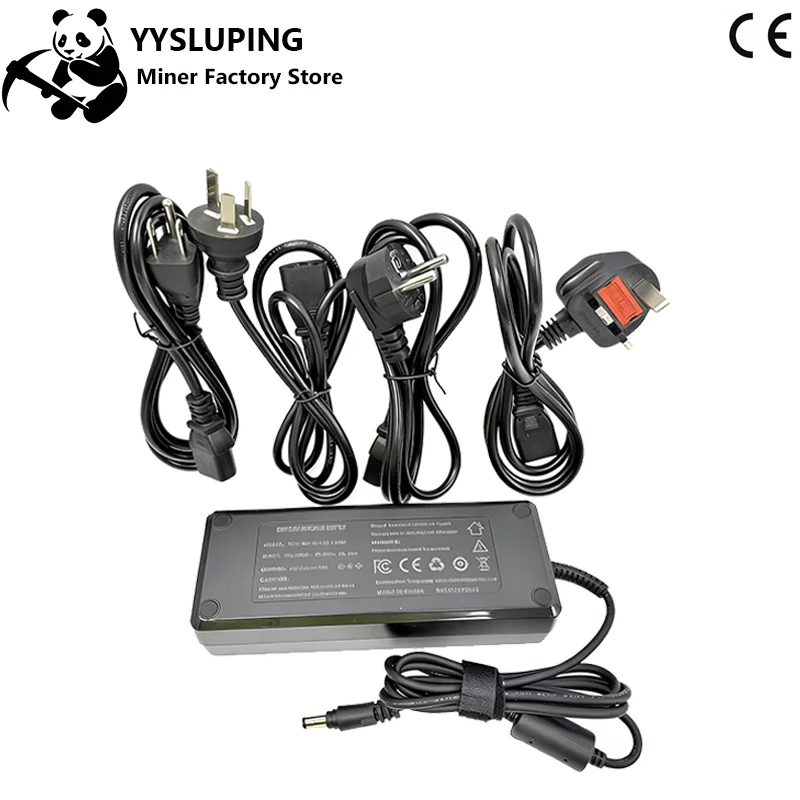 

Сменный адаптер питания и кабель питания переменного тока, совместимый с Bitaxe NerdQaxe++ 12 В 10 А