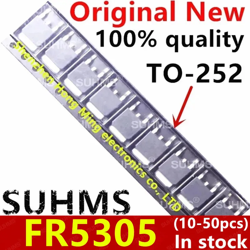 

(10-50piece)100% New IRFR5305 FR5305 IRFR5305TRPBF