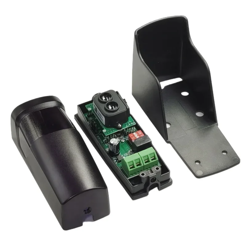 2026 New  Laser Wireless Photocell Beam Sensor AC/DC 12V to 24V Automatic Door Infrared Sensor Photocell Includes Shade Cap
