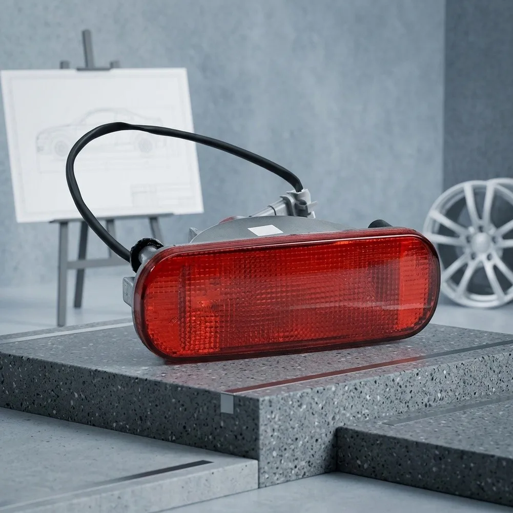 For Suzuki For Swift 2005-2016 Rear Tail Bumper Reflector Lamp Light ABS Material Red Color Direct Fit Replacement