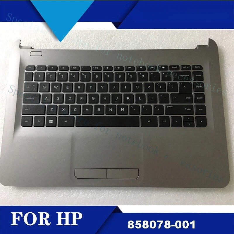 

A+858078-001 Palmrest For HP 14-AC 14-AM AN AY AS AQ C Shell W/ Keyboard