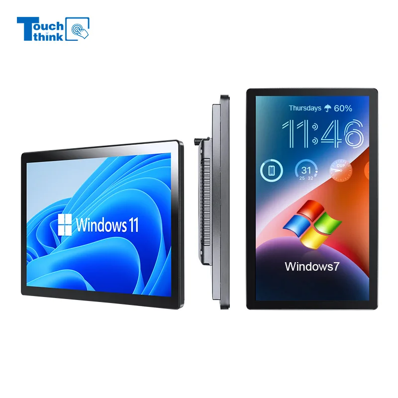 12.1 Inch IP65 Fanless Panel PC Touch Screen All-in-One Android RK3588-A 8GB Memory 32G SSD Industrial Computer