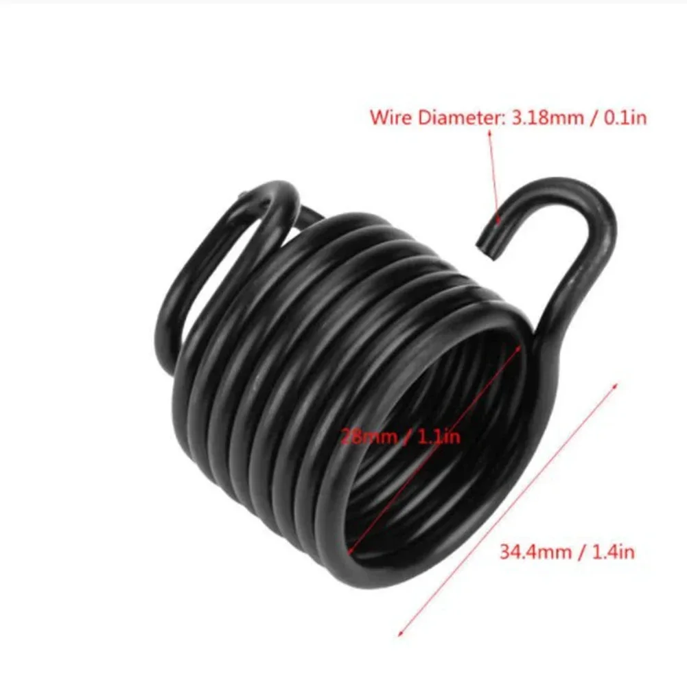 Pneumatic Hammer Shovel Interface Spring Retaining Spring Flat Impact Head Spring Carbon Steel For 150 190 250 Power Tools