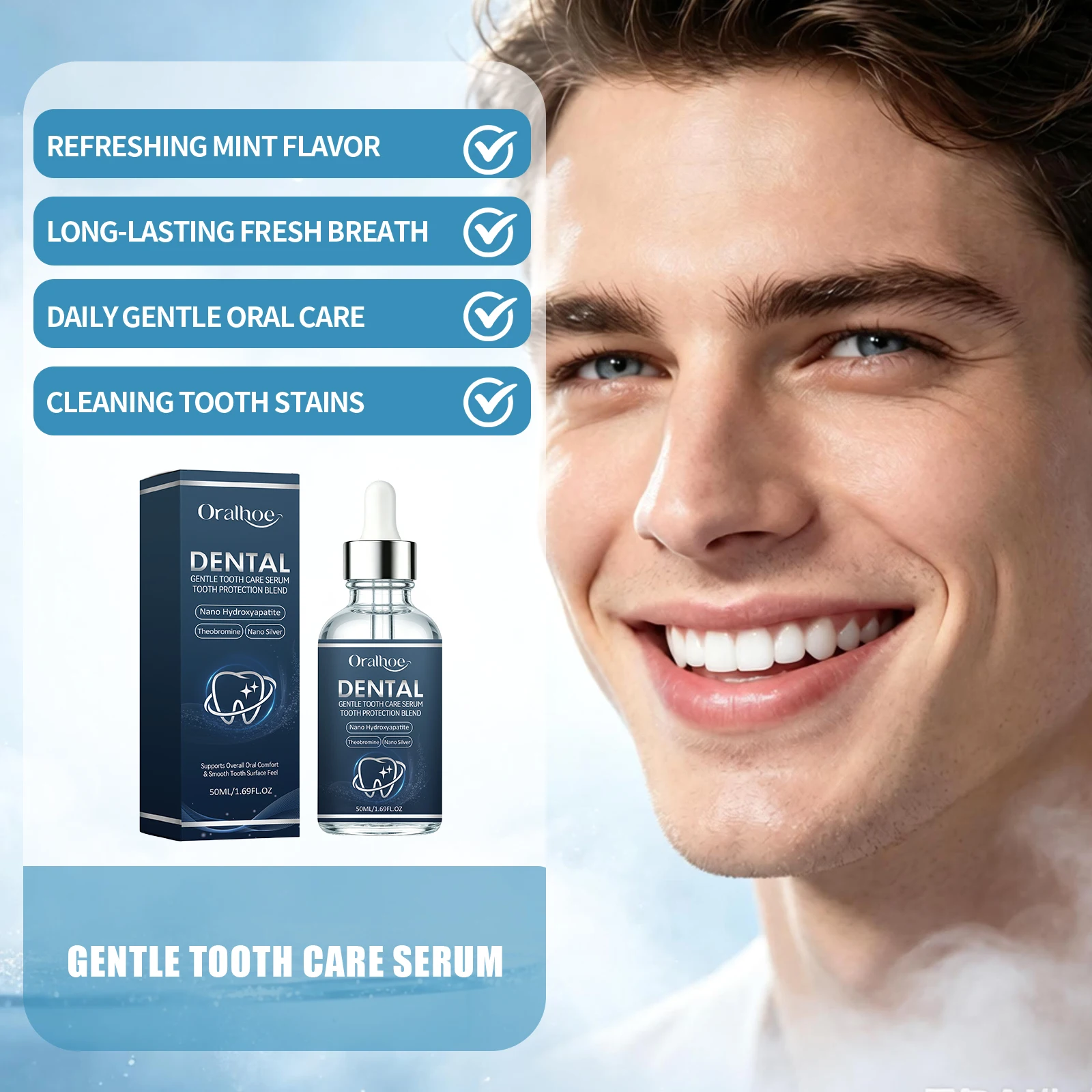 Enamel Repair Serum - Enamel Repair Tooth Serum Nano Hydroxyapatite
