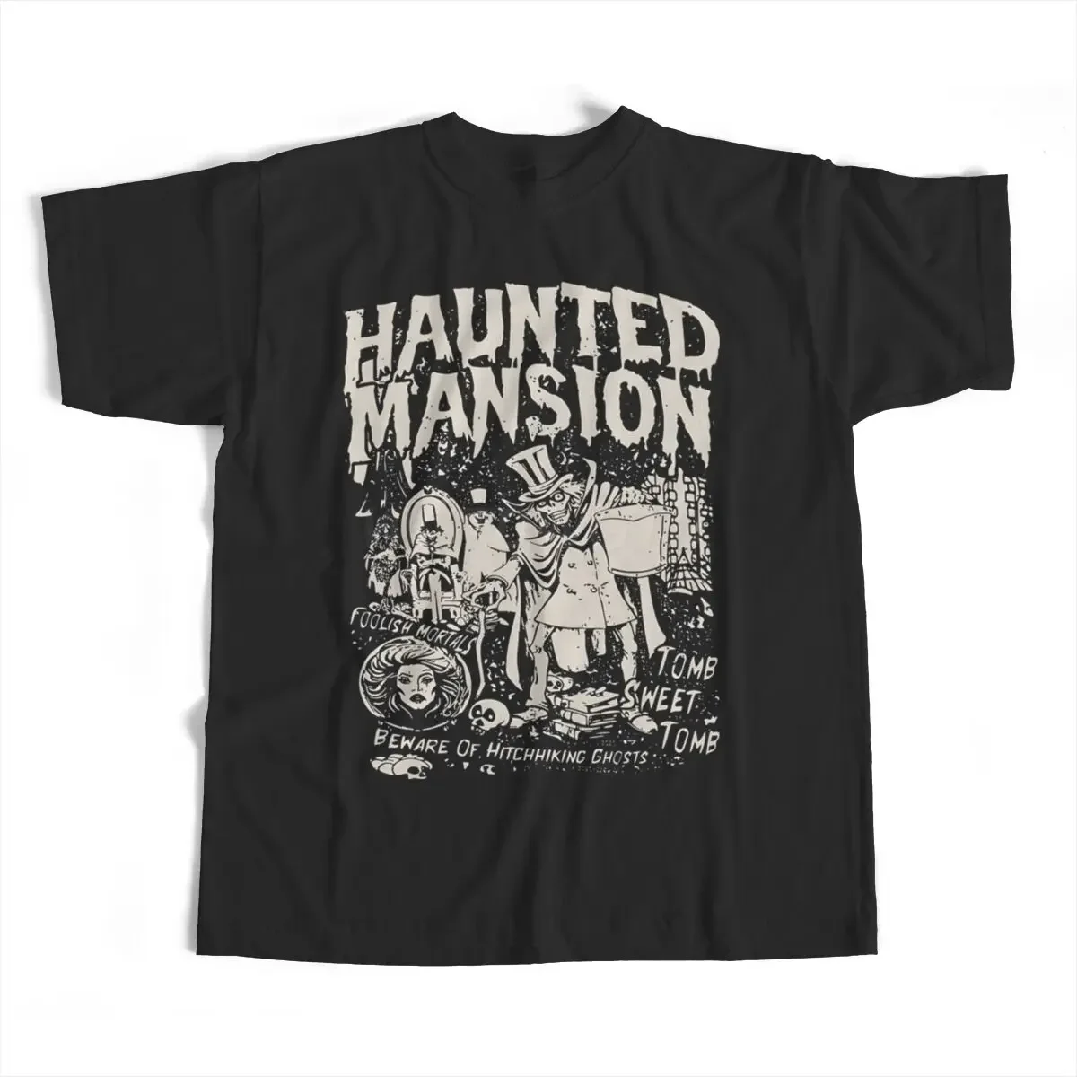 قميص ريترو القصر المسكون قميص ديزني للموسم المخيف قميص سيدتي ليوتا للمشي لمسافات طويلة أشباح الهالوين قميص عائلي قوطي #5