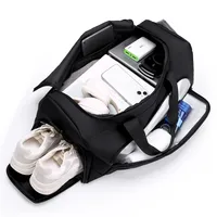 Sports Gym Bag, Large Capacity Handbag,Portable Travel Duffel Bag, Multi-compartment with Shoes Storage,Perfect for Vacation,Gym 3