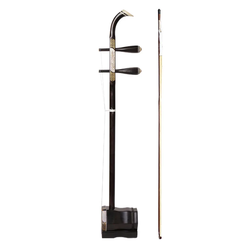 Ebony Erhu Professional Beginner Introductory Performance Adult Playing Erhu Instrument