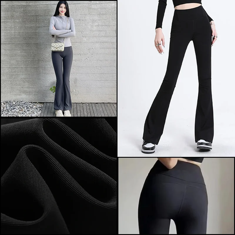 

New High Waist Yoga Pants for Women Tummy Control Booty Lifting Soft Non See Through Workout Leggings Gym Fitness Wear