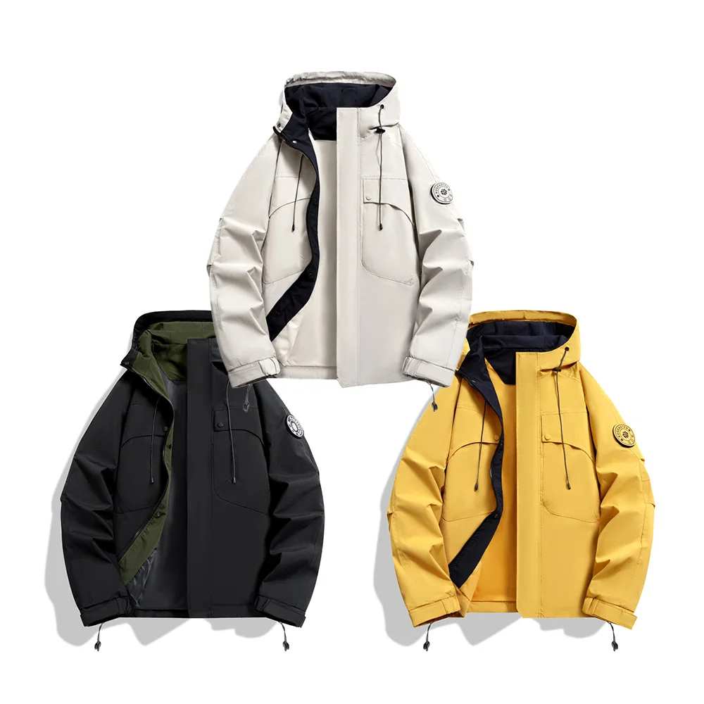 

Free shipping Unisex Outdoor Jacket for Hiking & Fishing Waterproof Mountaineering Coat for Men,Perfect for Spring Autumn Sports
