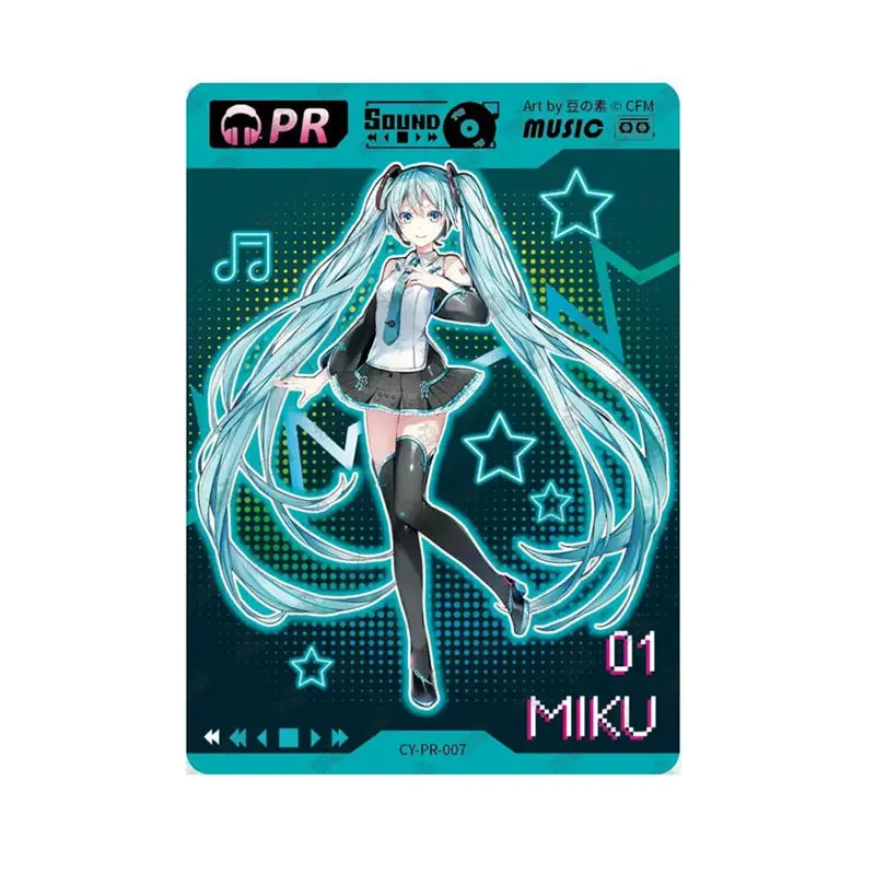 

KAYOU Hatsune Miku Series1/ 2/3/4/5 PR(001-018) First Sight Pack Charm Pack Single Sheet Full Set Genuine Anime Collection Card