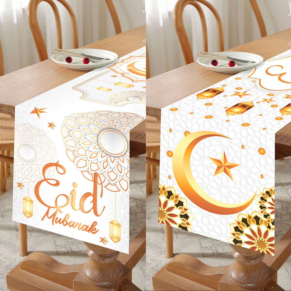 

Eid Mubarak Table Runner Eid Mubarak Ramadan Decor For Home 2025 Islamic Muslim Party Supplies Ramadan Kareem Gift EID Al Adha