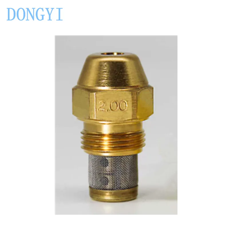 Brass Burner Atomizing Spray Nozzle 60 Degrees 60° 2.0 2.25 2.5 2.75 3.0 3.5 4.0 4.5 5.0 5.5 6.0 6.5 7.0 8.0 8.5 9.0 10.0 11.0