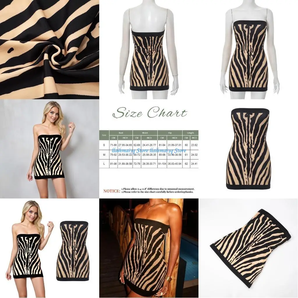 

573B Женские пуловеры без рукавов с принтом Платья без бретелек с открытой спиной Короткое платье Повседневная одежда