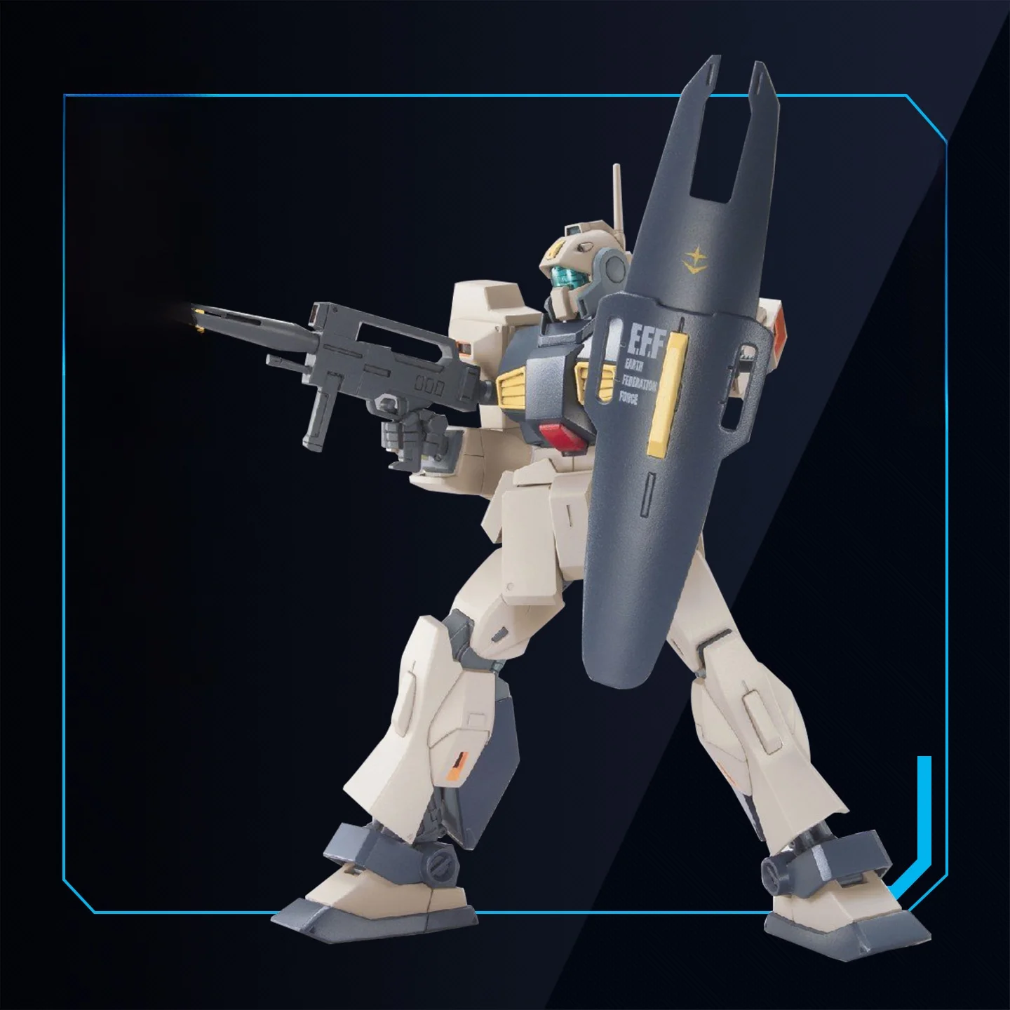 Modelo de Montagem   HGUC 44 64 MSA003 Rem Nim com Coloração Desértica, Autoria Japonesa, Adequado para Maiore...