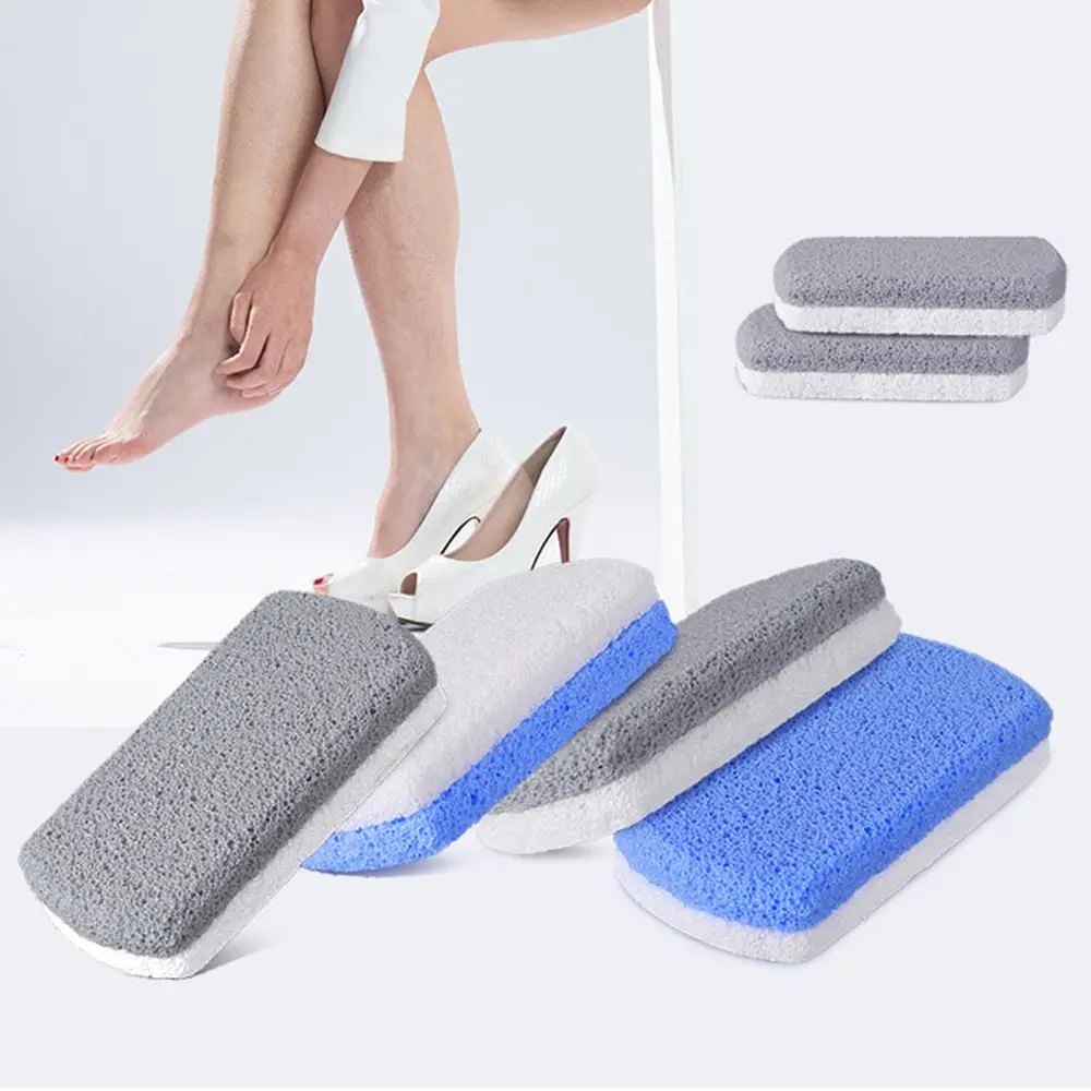 Horny Exfoliating Pedicure Sponge Rasps Dead Skin Callus Dead Remover Foot Massage Pumice Foot Care Tools Foot Rubbing Stones