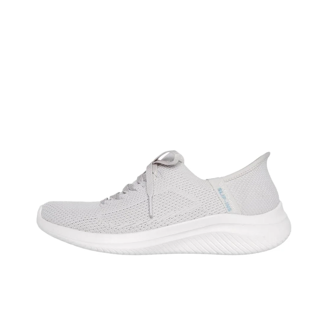Skechers Ultra Flex 3.0, calzado casual de caña baja, resistente a la abrasión, para mujer, color gris, modelo 150457-LTGY.