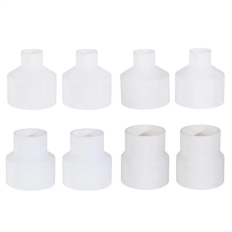 U2JE Adaptor Aliran Udara Efisien untuk Kipas Laki 50mm, Diameter Dalam yang Dapat Dipilih