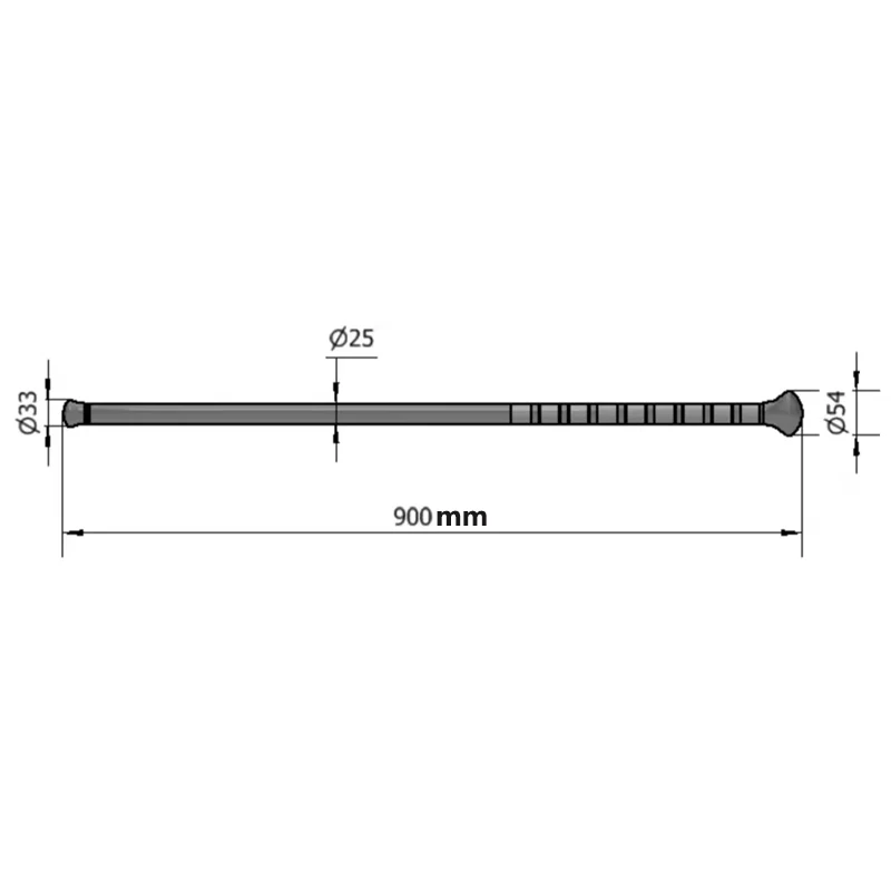 Strumento per bastone corto per difesa auto con supporto per alpinismo in acciaio inossidabile EDC portatile da esterno da 90 cm