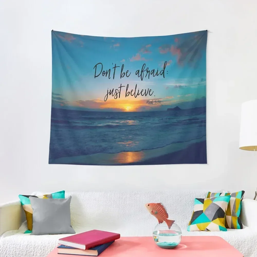 

Inspirational Faith Verse Quote Tapestry Room Decor Decorative Paintings Aesthetic Room Decor Korean Room Decorator Tapestry