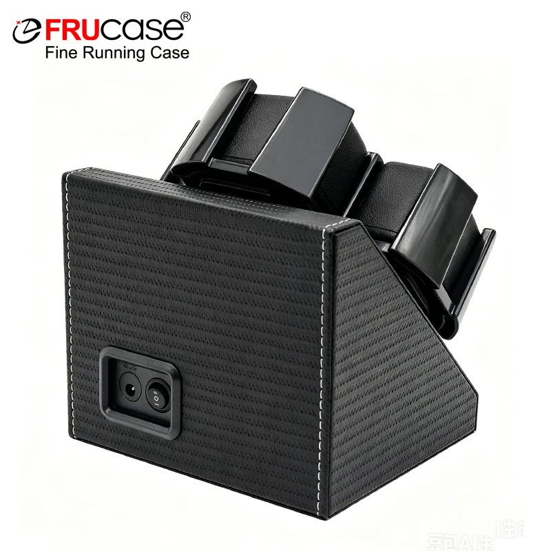 FRUCASE Watch Winder for Automatic Watches Automatic Winder for 3 Watches Watch Box
