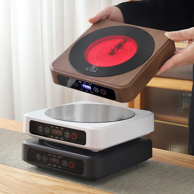 

1500W Electric Ceramic Stove Keep Warm Tea Stove Timing Coffee Electric Hot Plate Heating Furnace 7 Gear Home Tea Maker 220V