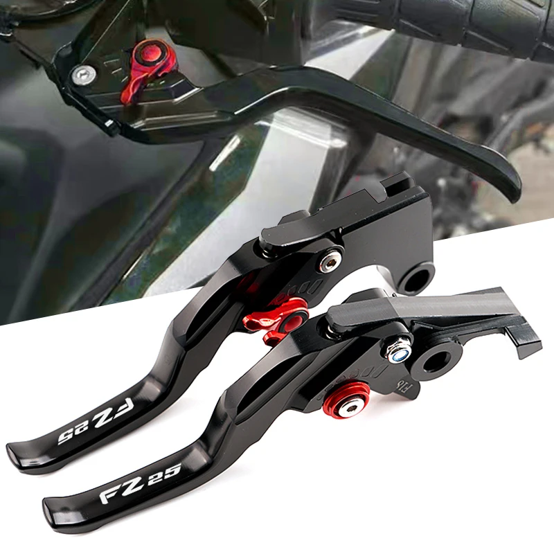 2025 Новый рычаг тормозной муфты для мотоцикла, регулируемые рычаги тормозной муфты с ЧПУ для YAMAHA FZ25 FZ 25 FAZER 25 2022-2025 + аксессуары 2025 Новый рычаг тормозной муфты для мотоцикла, регулируемые рычаги тормозной муфты с ЧПУ для YAMAHA FZ25 FZ 25 FAZER 25 2022-2025 + аксессуары