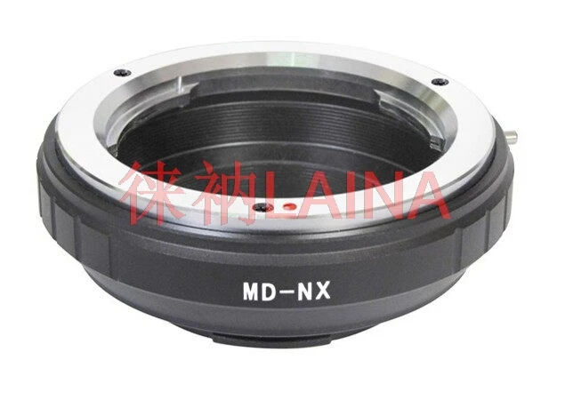 Anel adaptador md-nx para lente Minolta MD/MC para montagem NX, câmera Samsung NX5 NX10 NX11 NX100 NX200 nx210