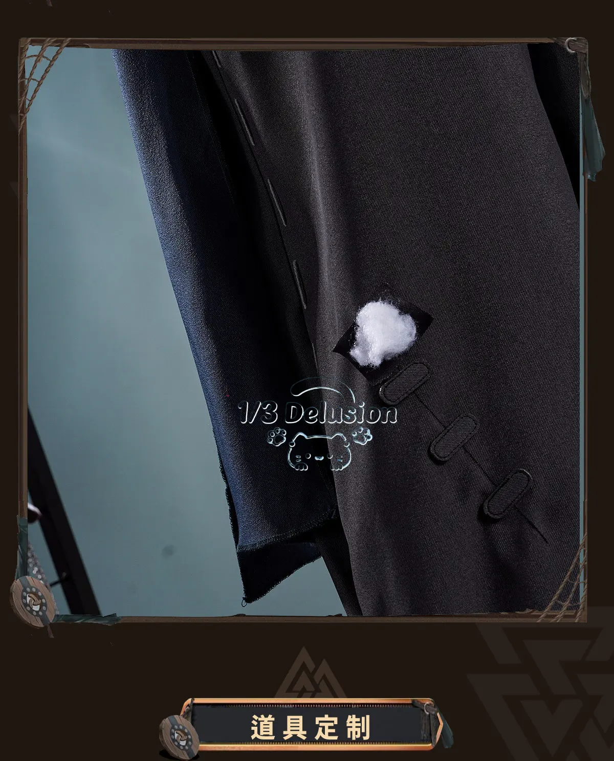 

Identity V Wilfrid Cosplay Outfit Inappropriate Archer Gold Skin Fan Made Costume Party Fashion Handsome Uniform 1/3 Delusion