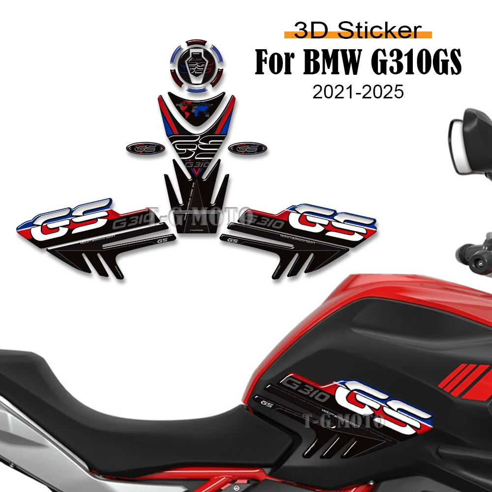 

For BMW G 310 GS G310GS G310 Adventure ADV Motorcycle Tank Pad Gas Fuel Oil Knee Stickers Fairing Fender Protector ﻿