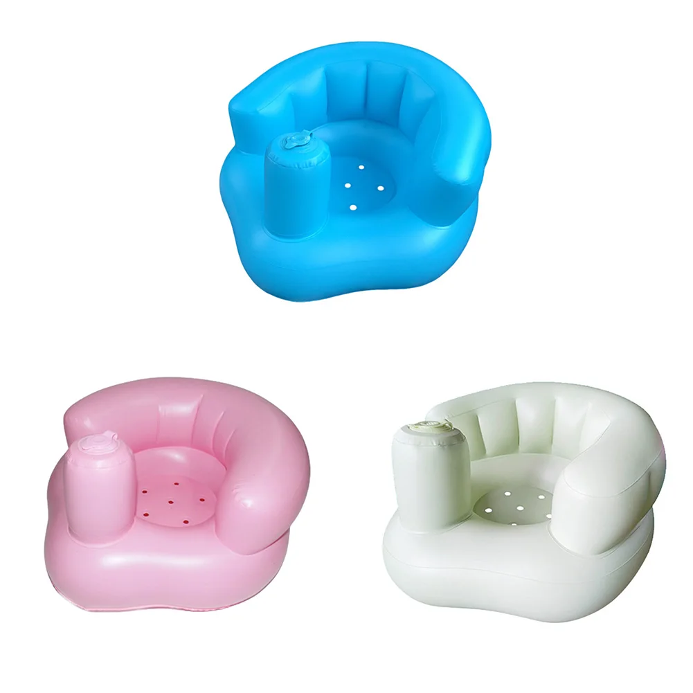 Novelty Thickened Baby Inflatable Toy PVC Sitting Chair Early Education Toys