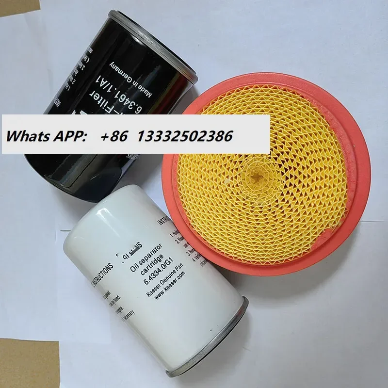 

Запасной компрессор 6.4212.0 6.3461.1 6.4334.0 Масляный фильтр Сепаратор масла и газа Воздушный фильтр Подходит для компрессора