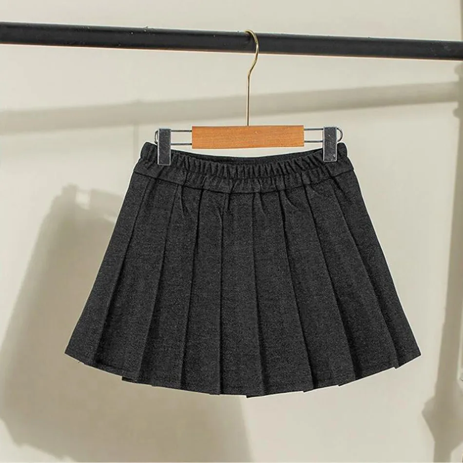 Preppy Pleated Skirts For Girls Children's Clothing Cuhk Children's Day Casual A Line Dress