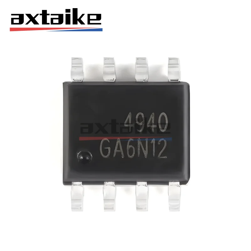 20PCS AO4940 4940 SOP-8 SMD 30V 9.1A/7.5A Dual N-channel Enhancement Mode Power MOSFET IC