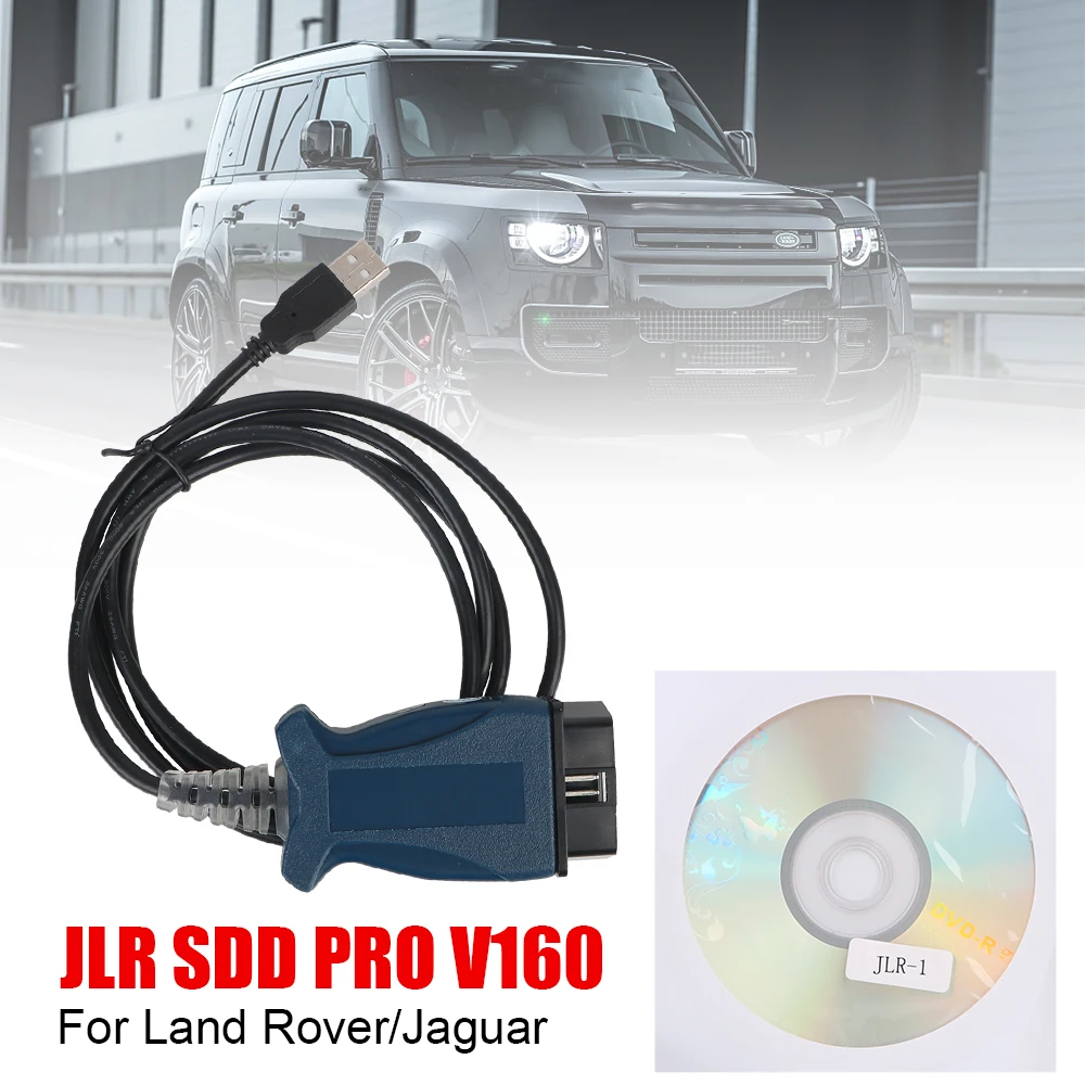 

For Land Rover Code Reader Auto Diagnostic Tool Support 2005-2016 for Jaguar OBD2 Scanner JLR SDD PRO V160 Cable JLR SDD