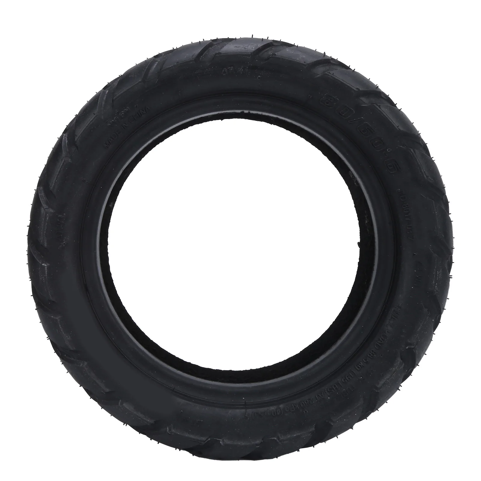 80/60‑6 Vacuum Tubeless Rubber Tire Tyre for Electric Scooter Karts ATV Replacement Electric Scooter Replacement Tires