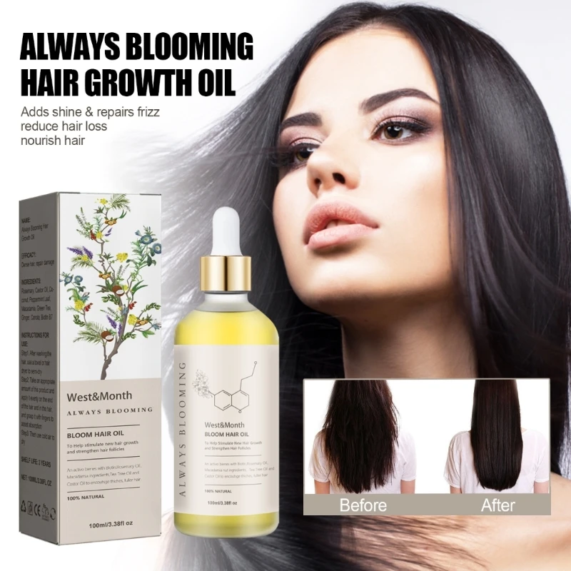 100ml Rosemary Essential Oil Natural Hair Growth Refreshing Firming Skin Memory Control Mood Rosemary Oil For Ha