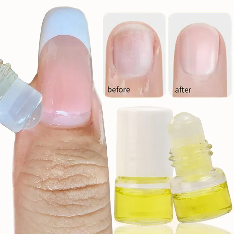 2ml Mini Nail Cuticle Oil Beauty Health Finger Edge Oil Roller Nourishment Remove Dead Skin Manicure Care Tools Nails Treatments